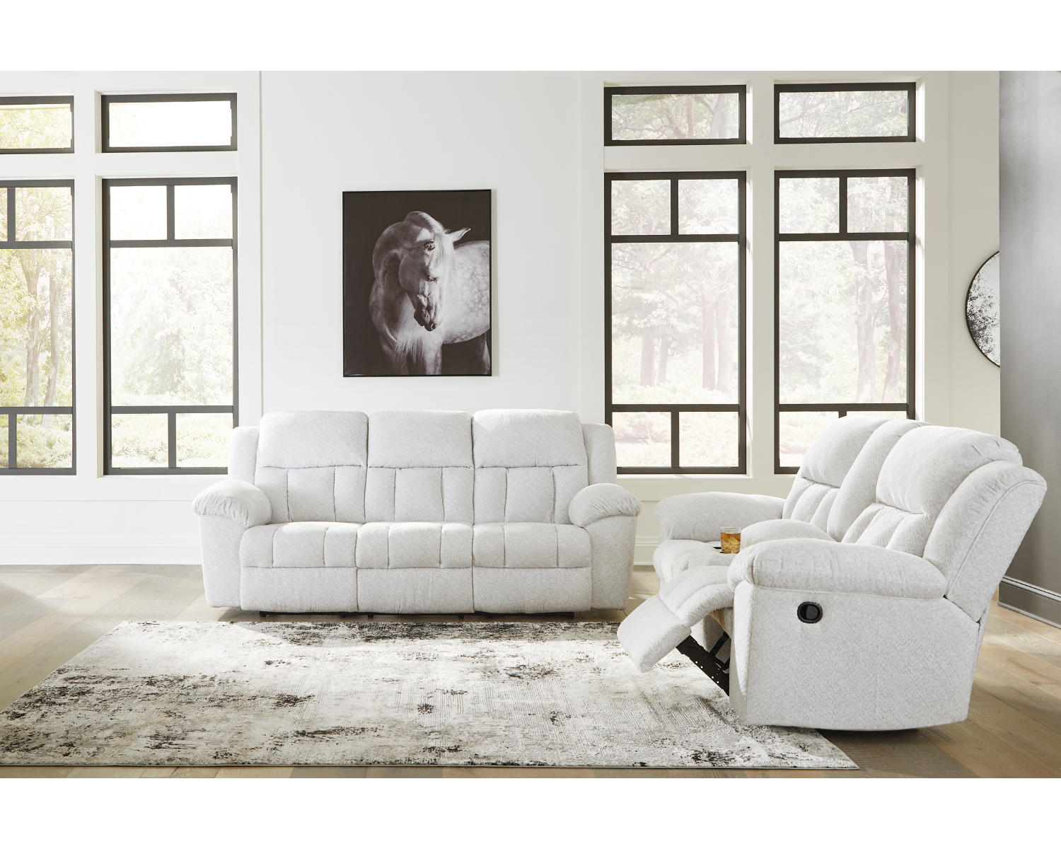 Frohn Reclining Sofa and Loveseat