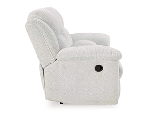 Loveseat reclinable Frohn con consola