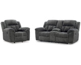 Loveseat reclinable y sillón reclinable Frohn