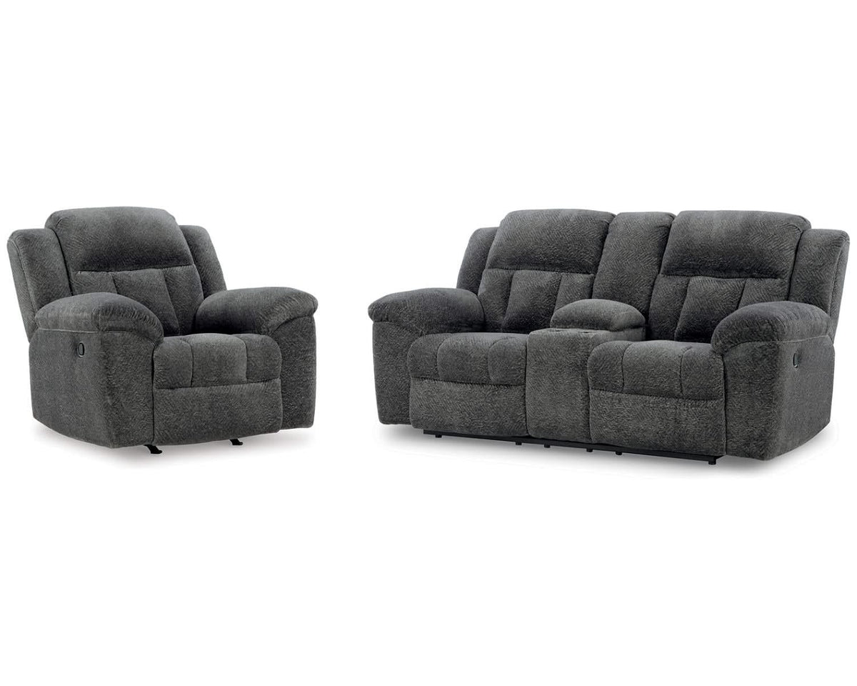 Loveseat reclinable y sillón reclinable Frohn
