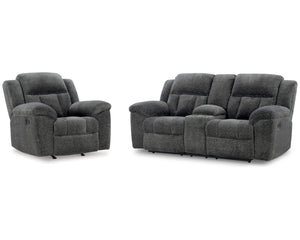 Loveseat reclinable y sillón reclinable Frohn