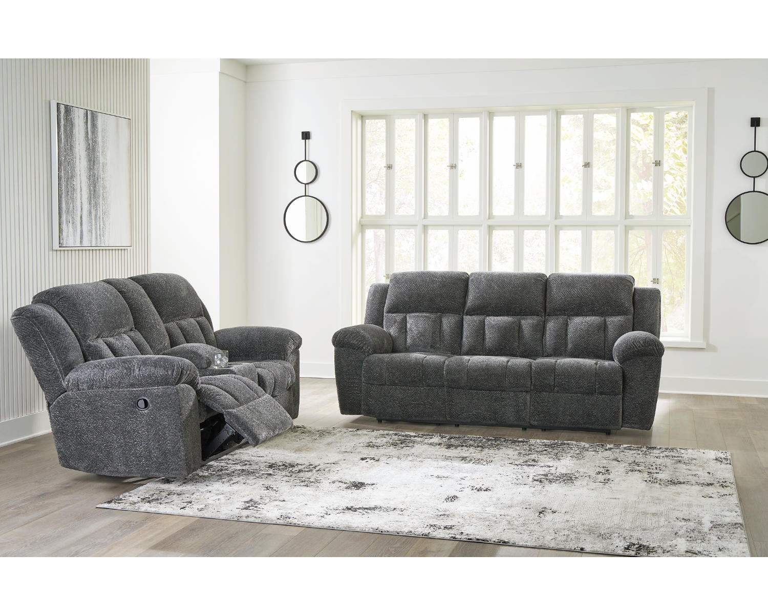 Frohn Reclining Sofa and Loveseat