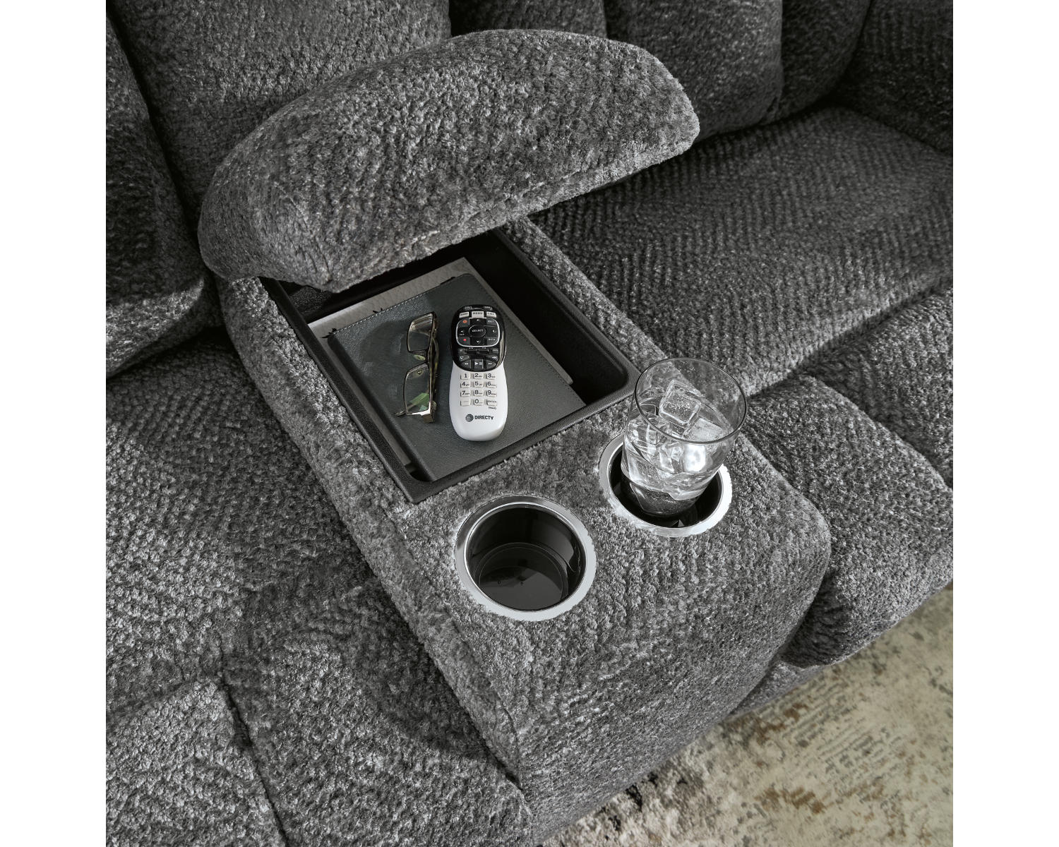 Frohn Reclining Loveseat with Console