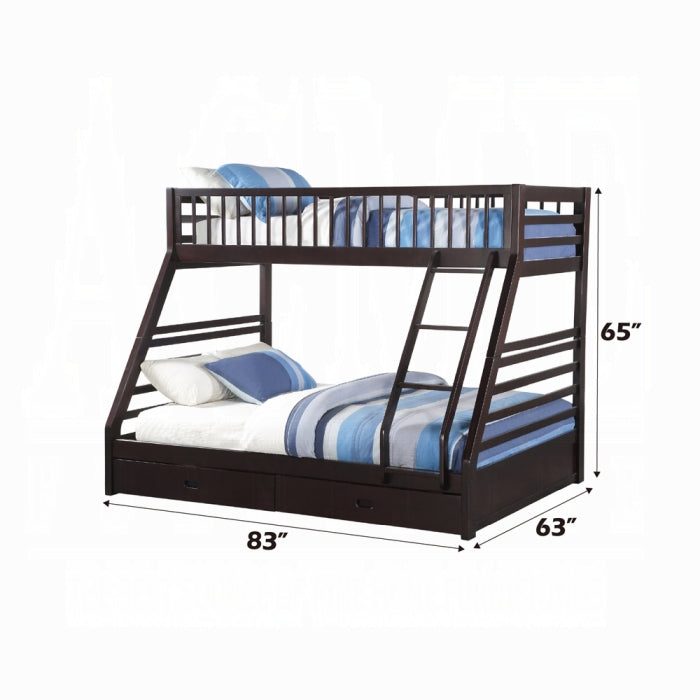 Jason Twin Xl/Queen Bunk Bed W/Storage