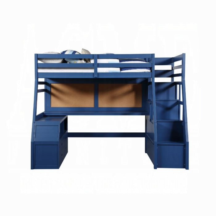 Jason II Twin Loft Bed W/Storage