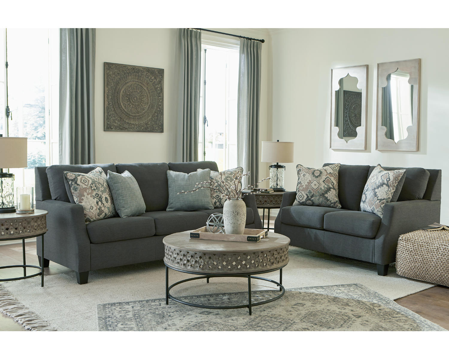 Bayonne Sofa and Loveseat