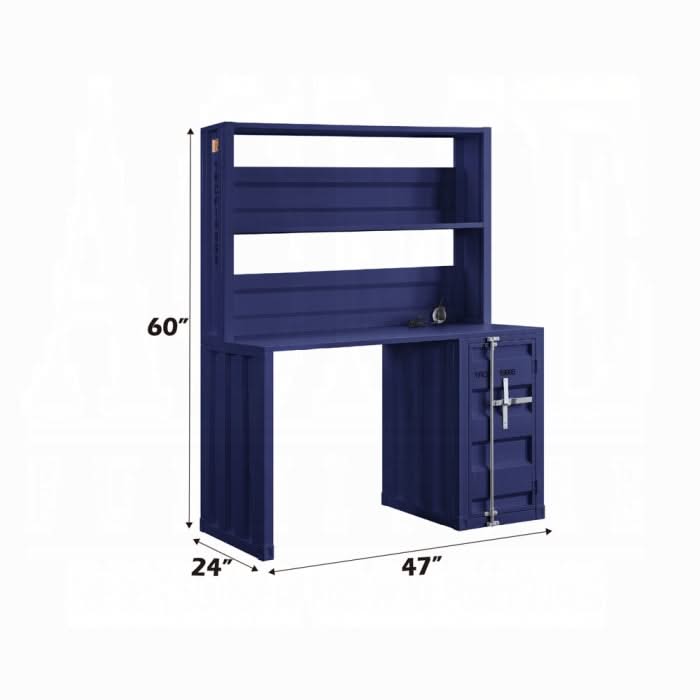 Cargo Writing Desk W/Hutch