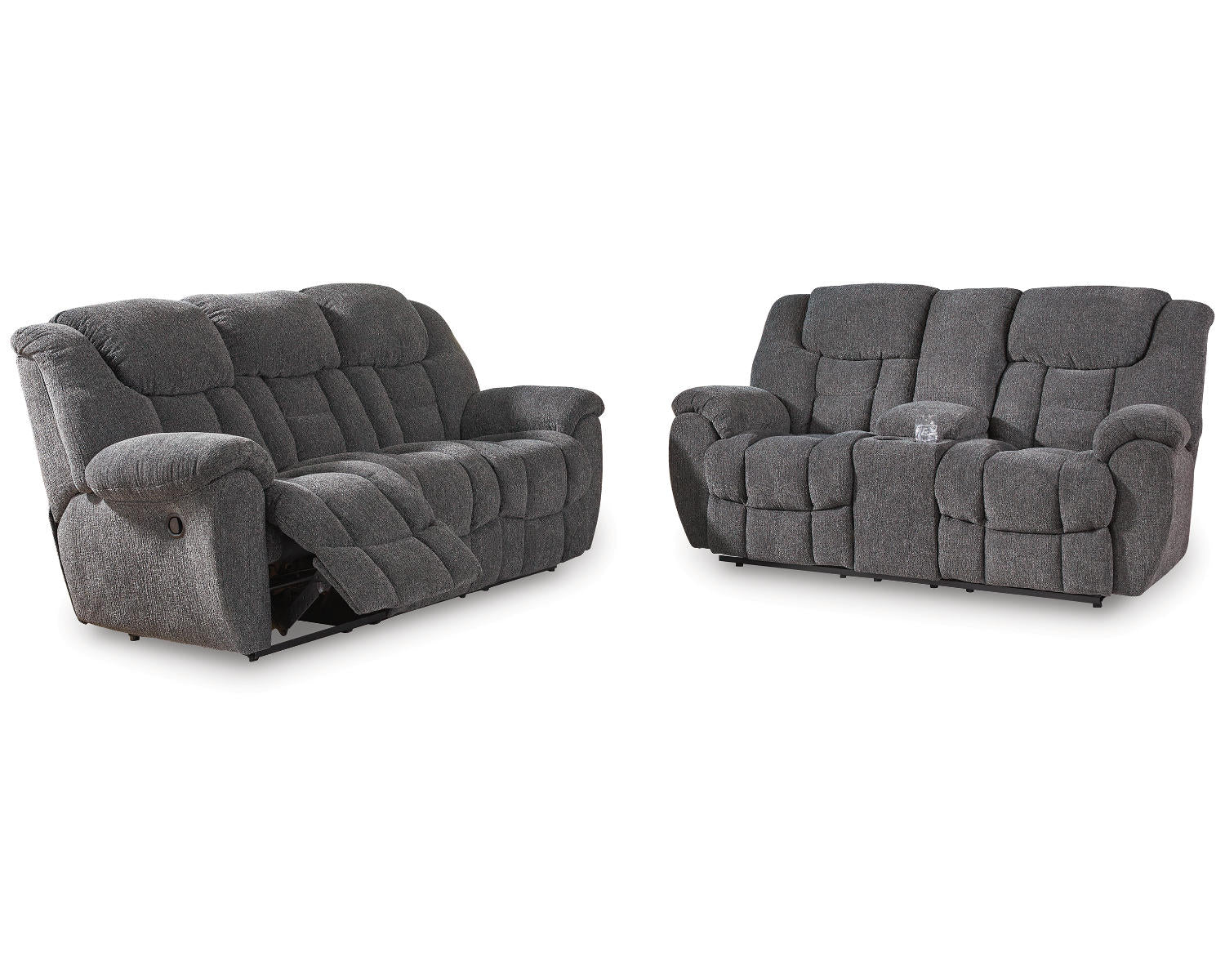 Foreside Reclining Sofa and Loveseat