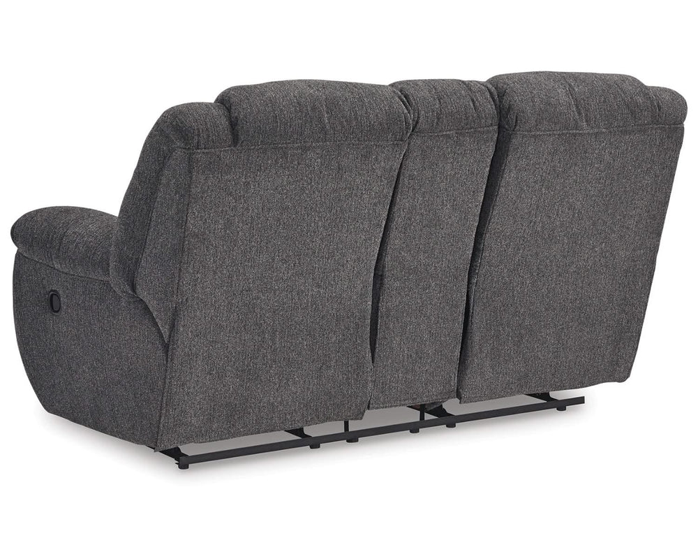 Loveseat reclinable Foreside con consola