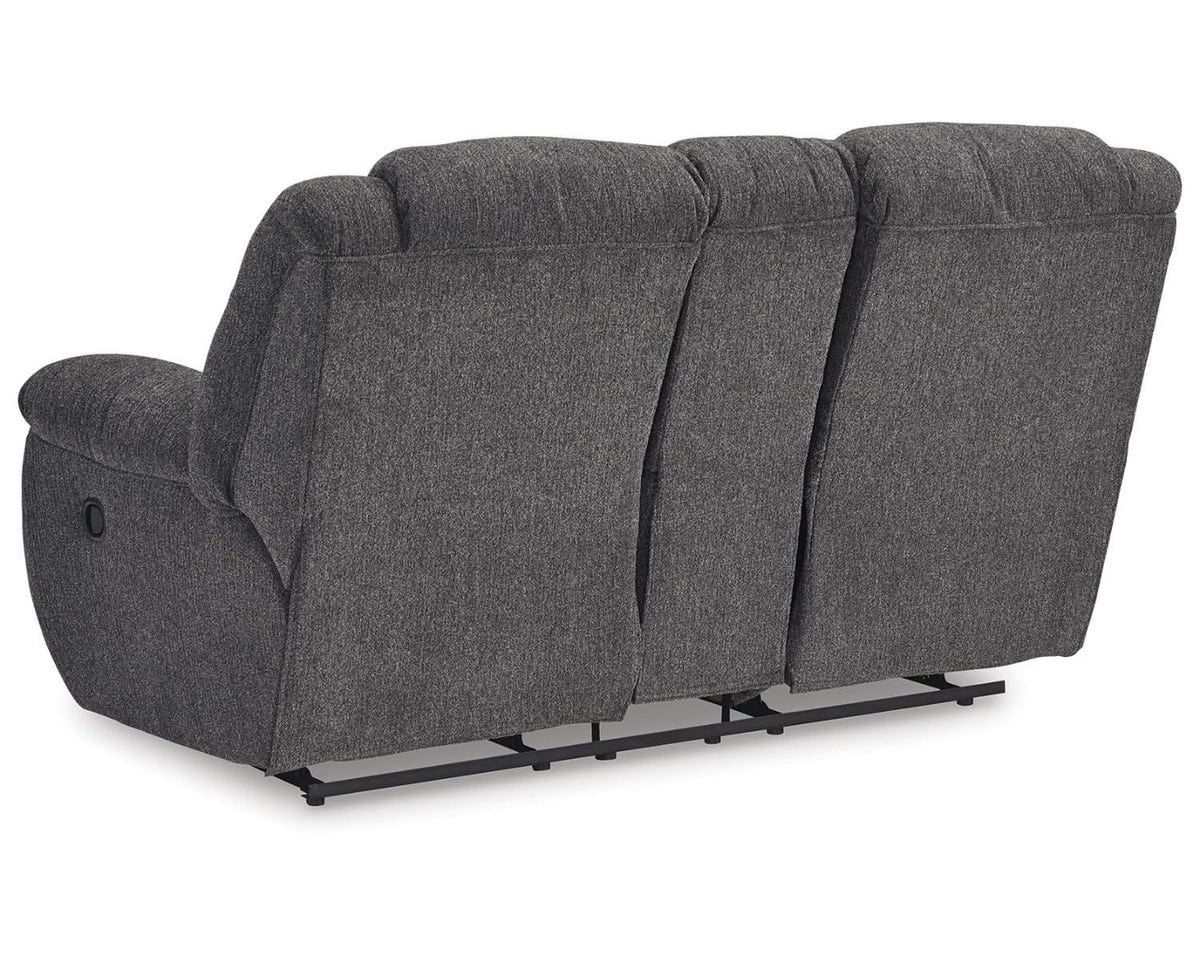 Loveseat reclinable Foreside con consola