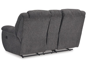Loveseat reclinable Foreside con consola