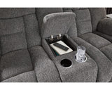 Loveseat reclinable Foreside con consola