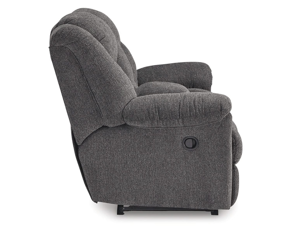 Loveseat reclinable Foreside con consola