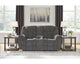 Loveseat reclinable Foreside con consola
