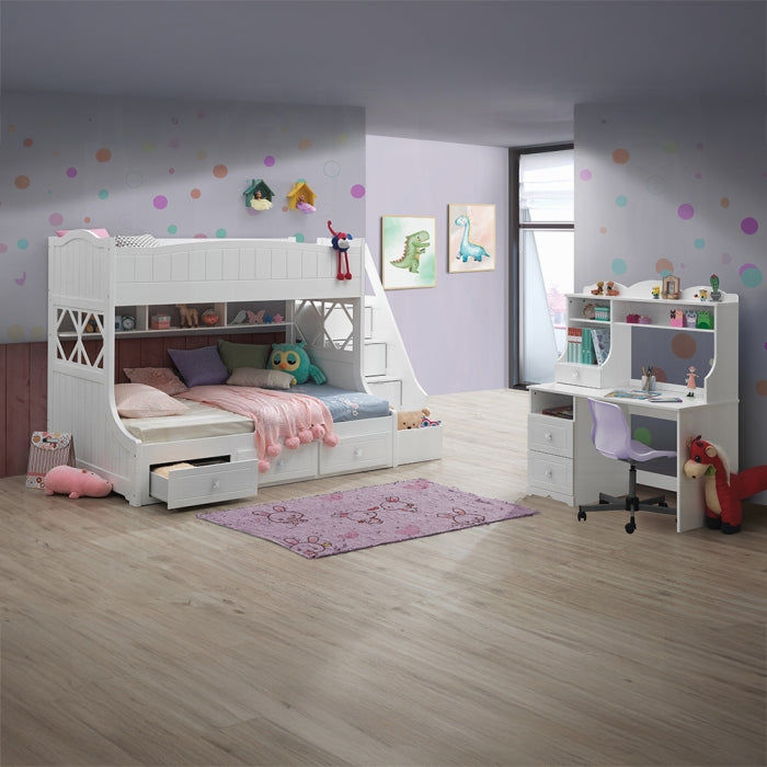 Meyer Twin/Full Bunk Bed W/Storage