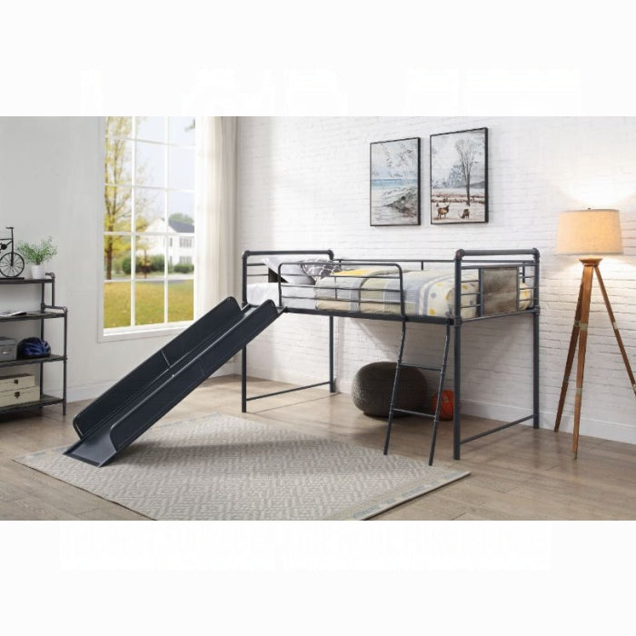 Cordelia Twin Loft Bed W/Slide