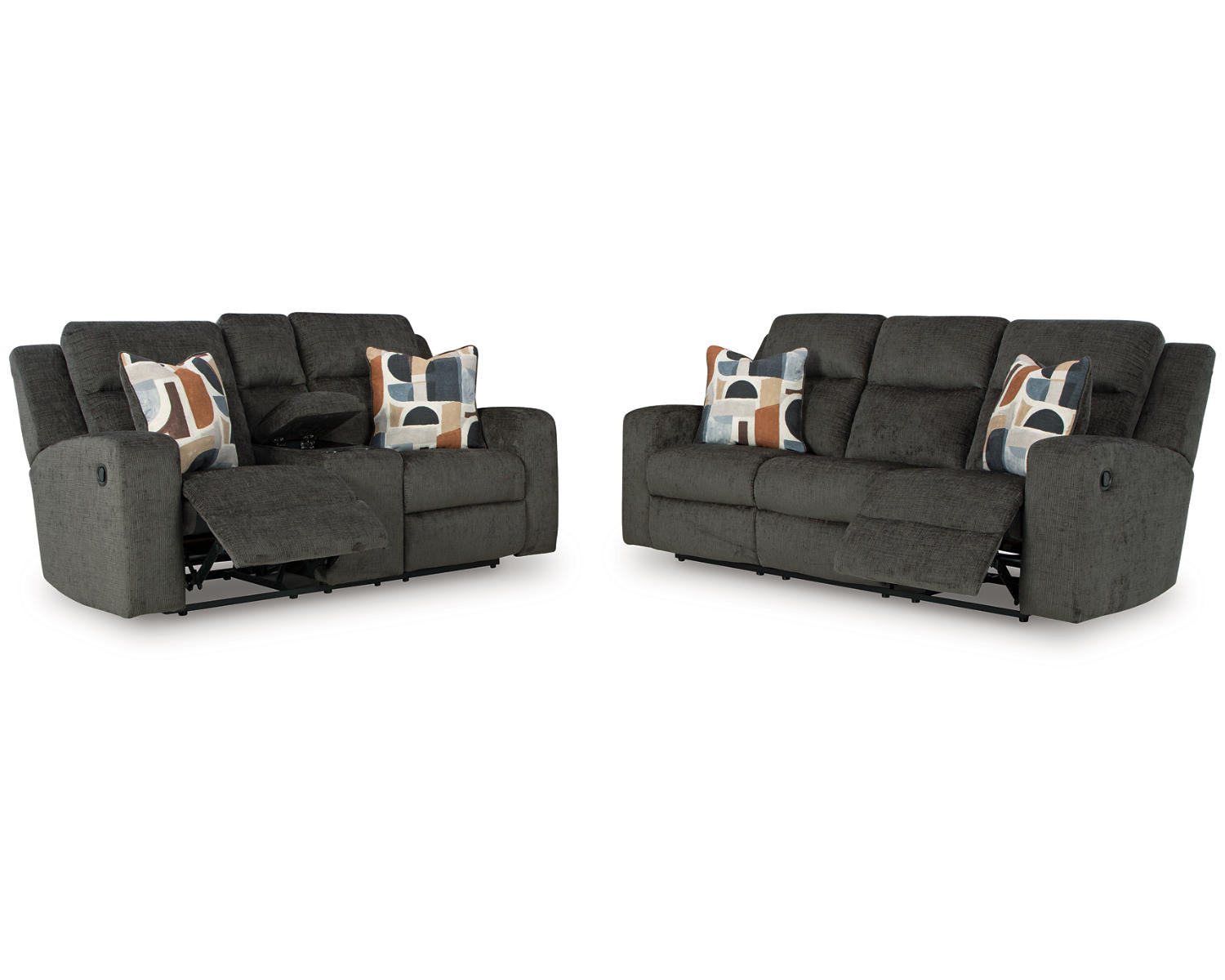 Kanlow Reclining Sofa and Loveseat