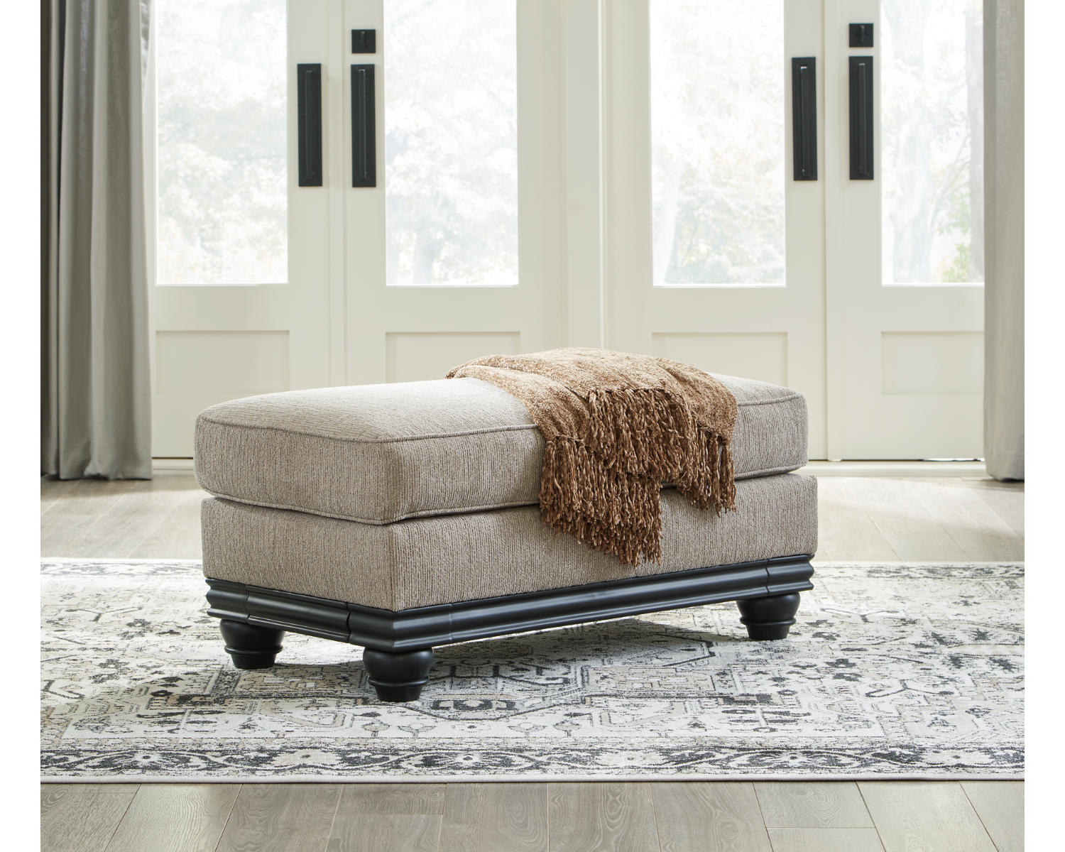 Elbiani Oversized Chair and Ottoman