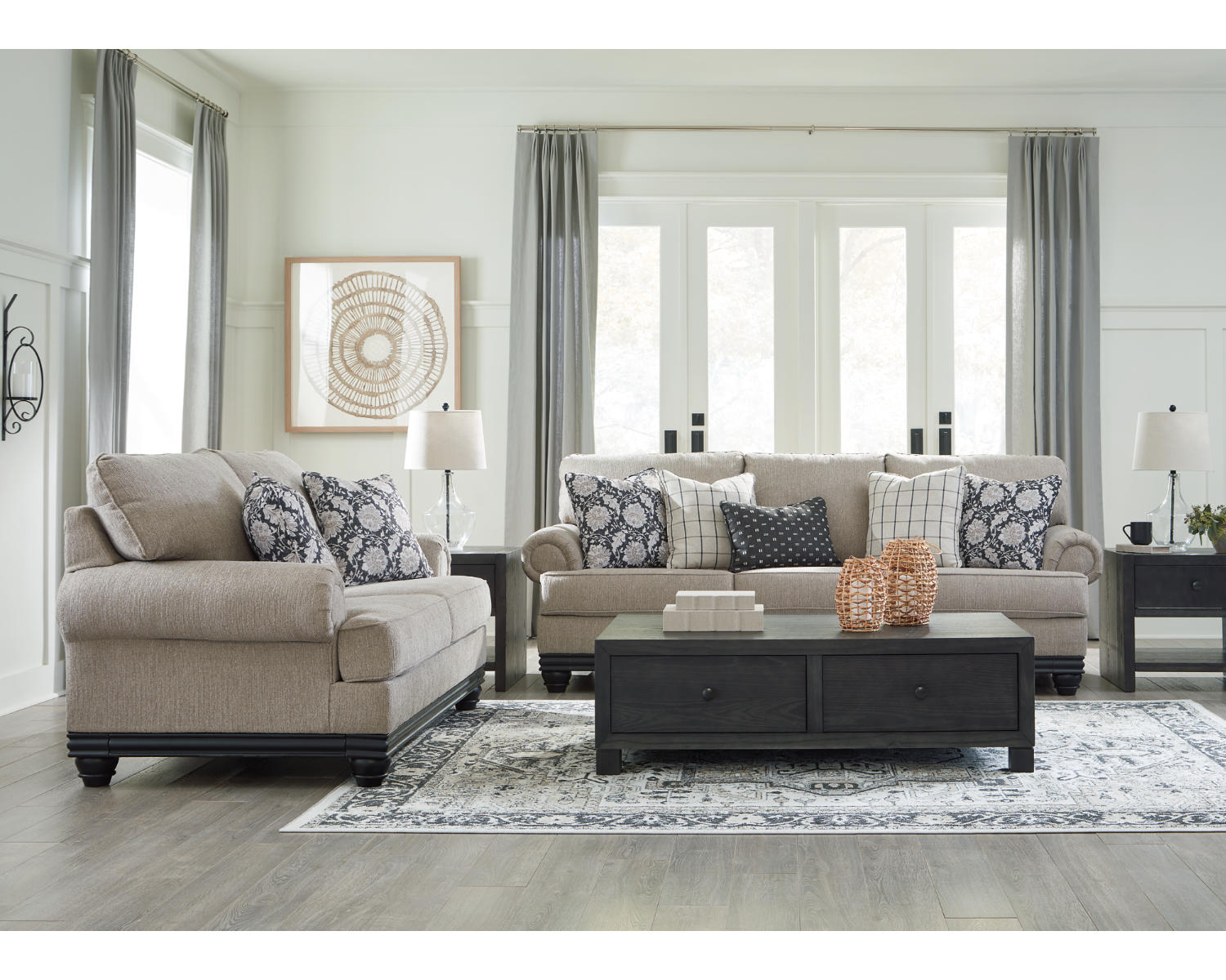 Elbiani Sofa and Loveseat