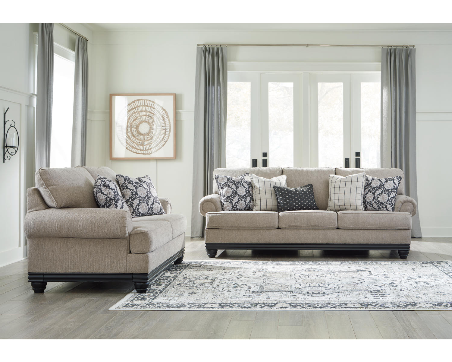 Elbiani Sofa and Loveseat