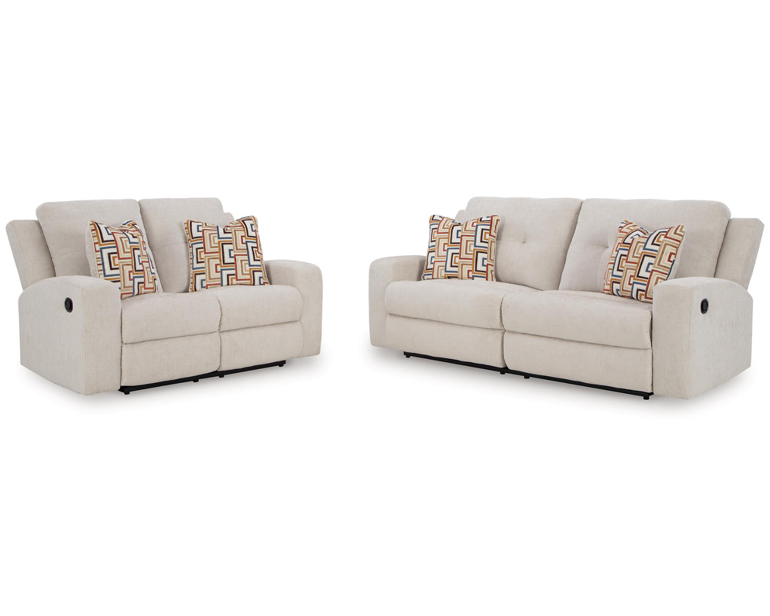 Danum Reclining Sofa and Loveseat