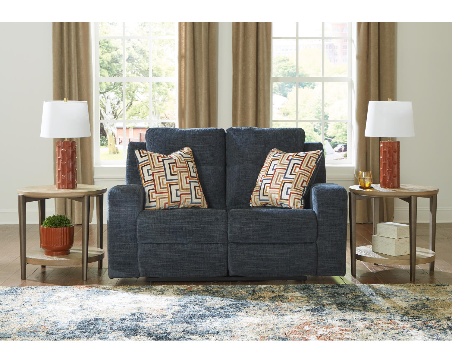 Danum Reclining Sofa and Loveseat