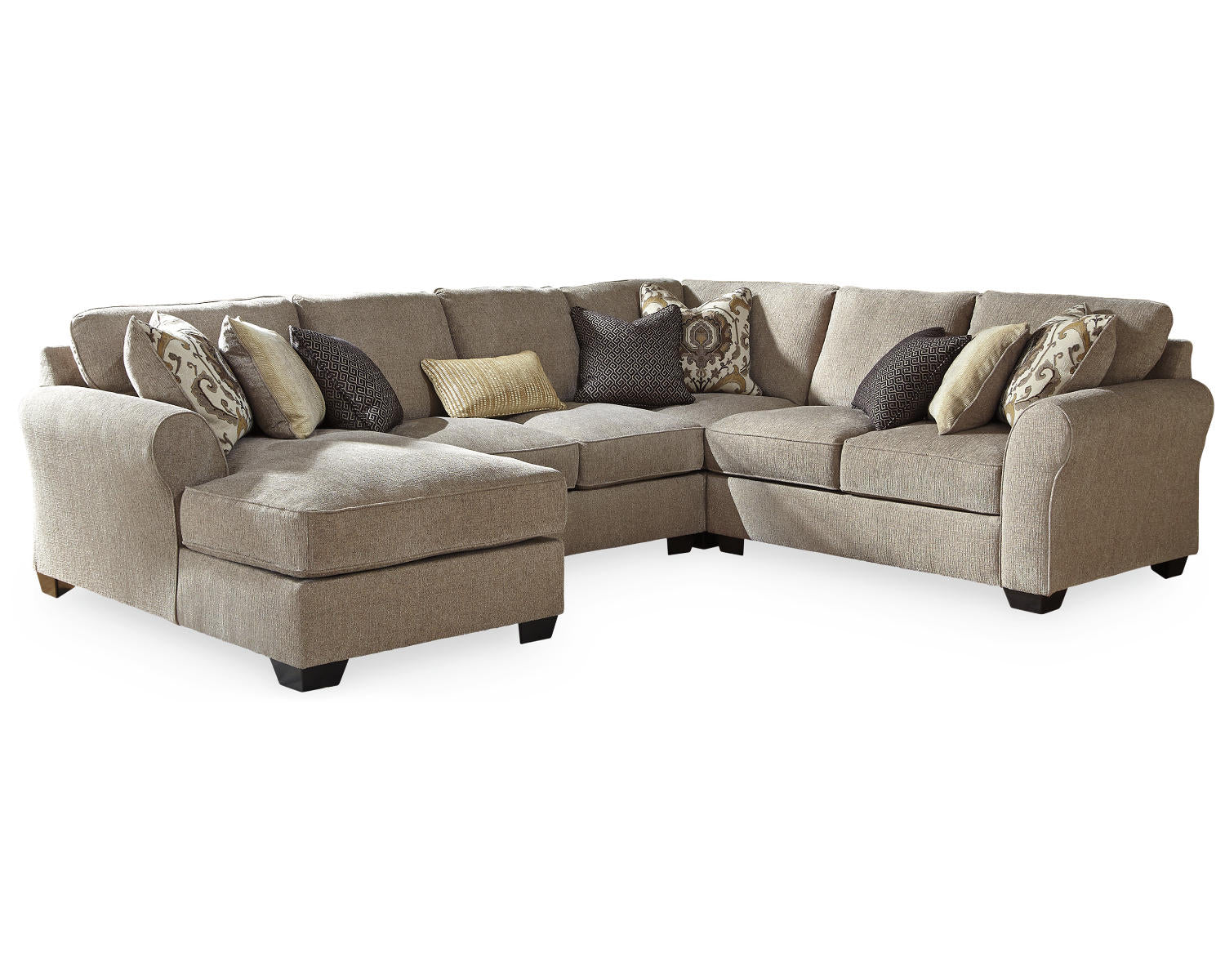 Pantomine 4-Piece Sectional with Chaise