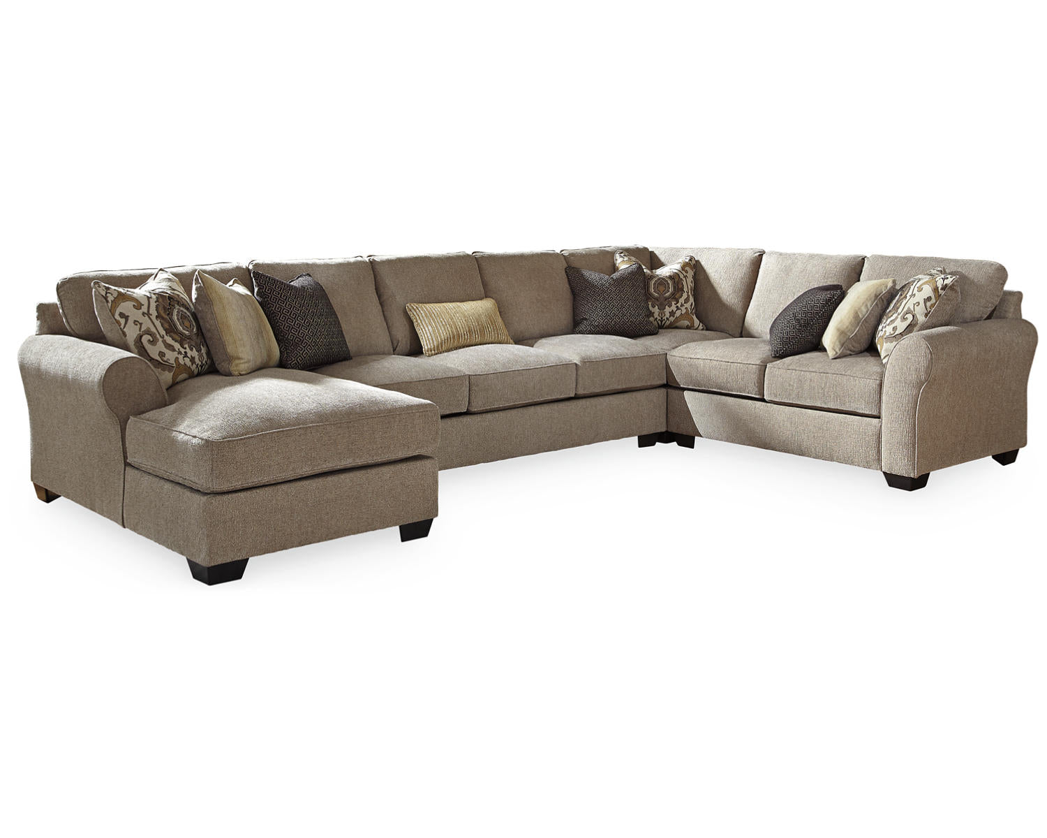 Pantomine 4-Piece Sectional with Chaise