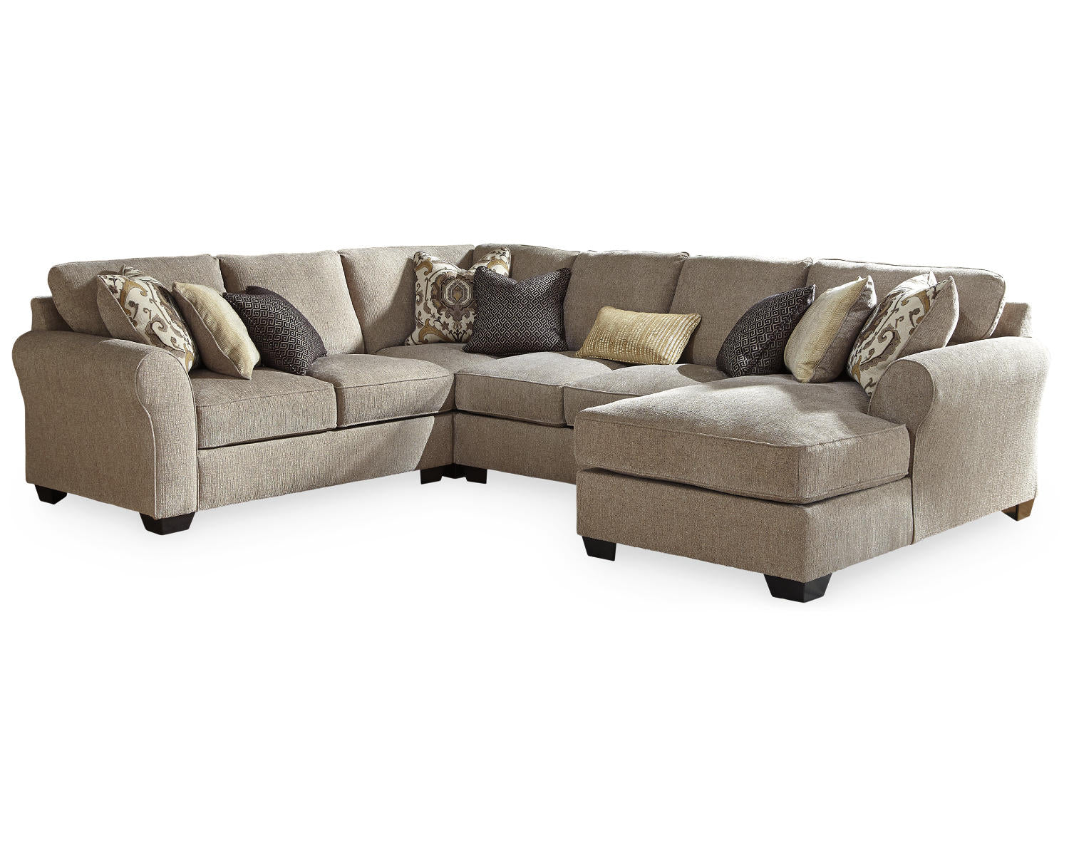 Pantomine 4-Piece Sectional with Chaise