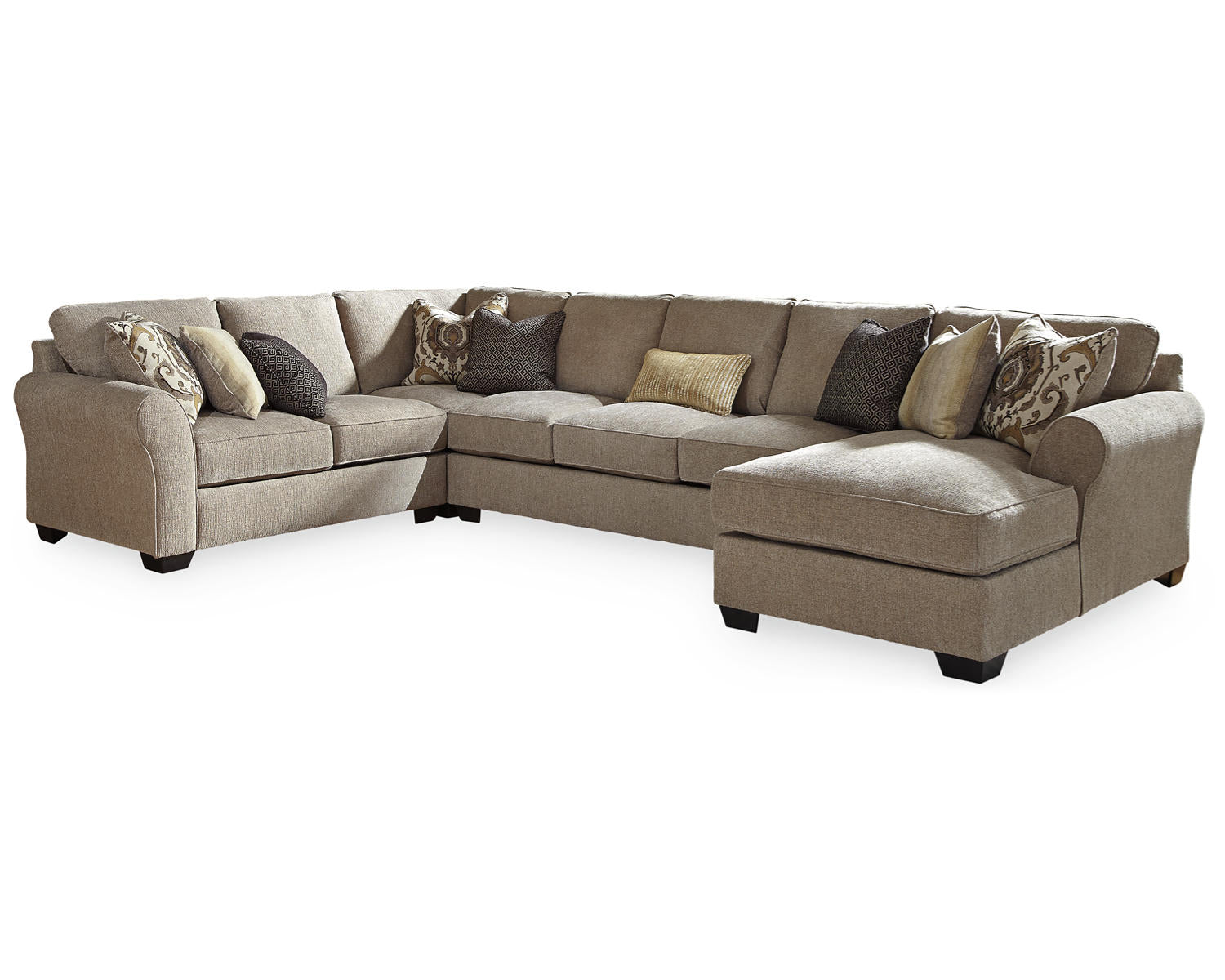 Pantomine 4-Piece Sectional with Chaise