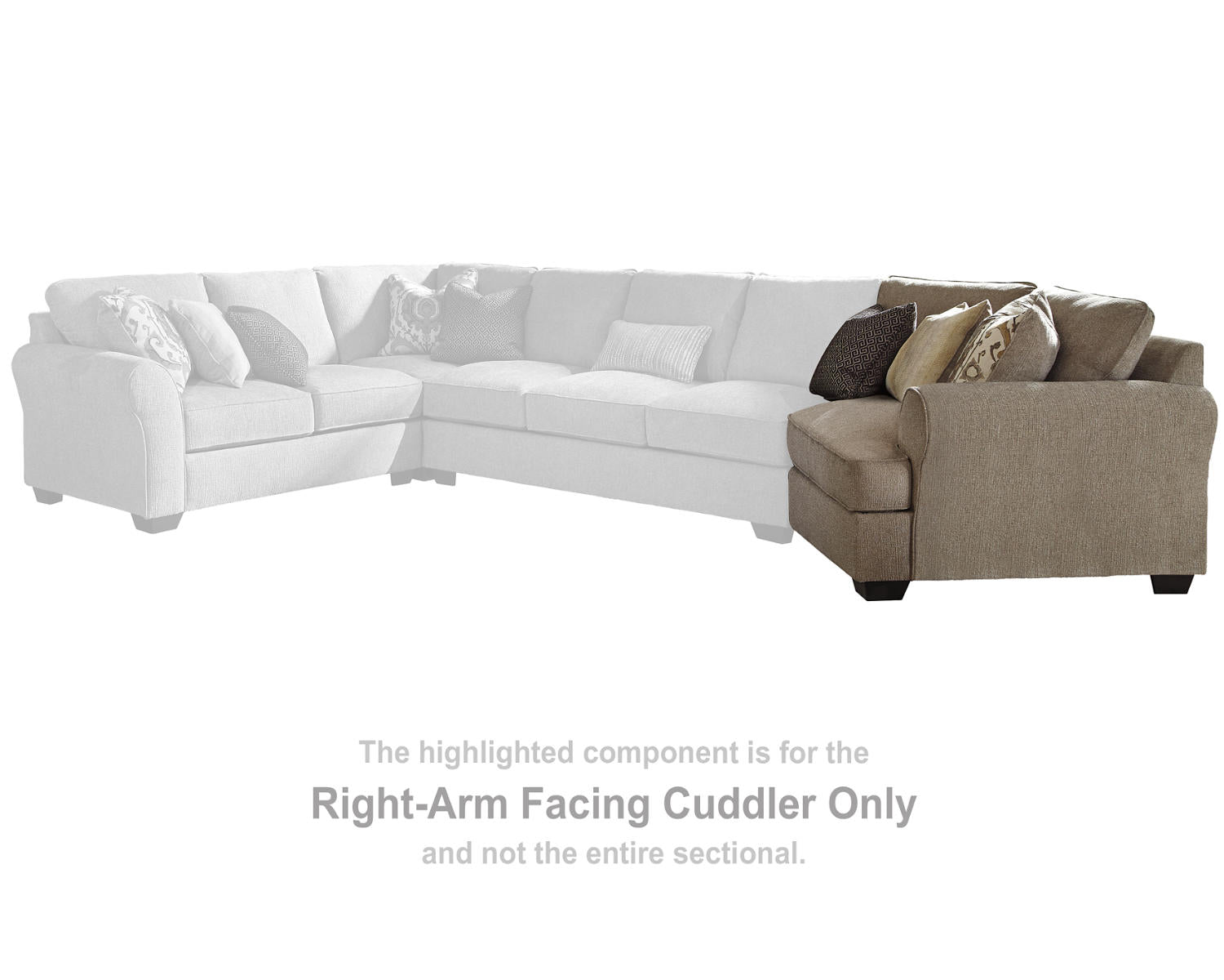 Pantomine Right-Arm Facing Cuddler