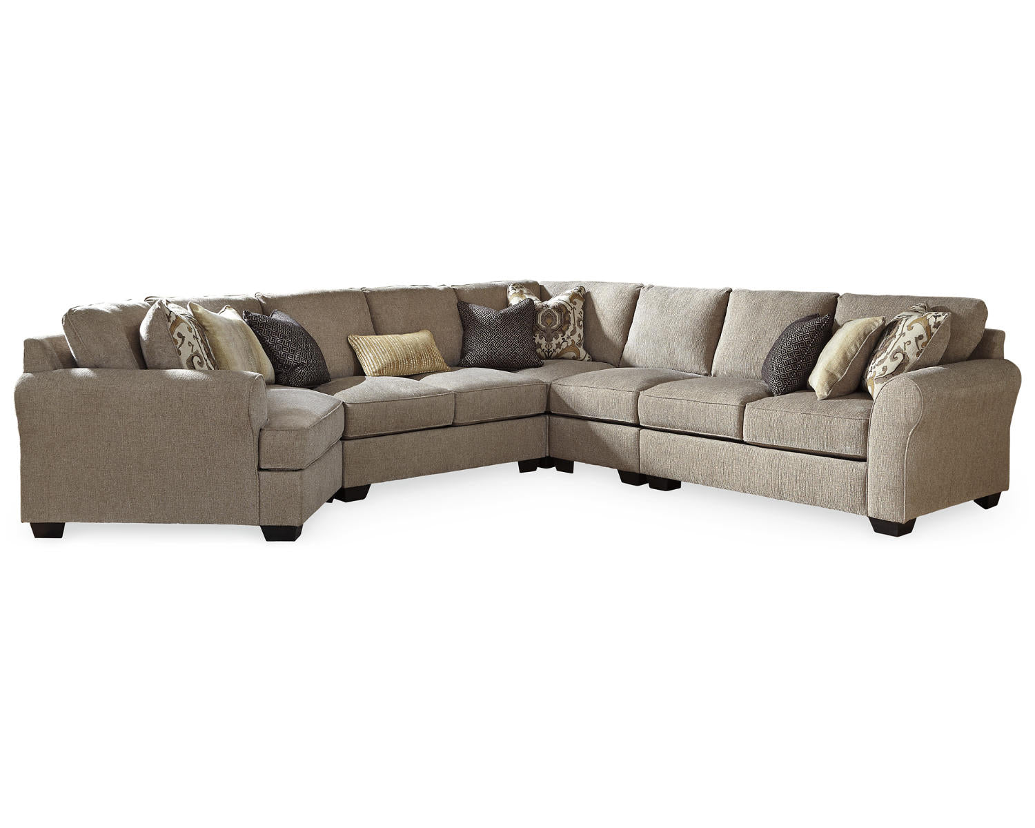 Pantomine 5-Piece Sectional with Cuddler