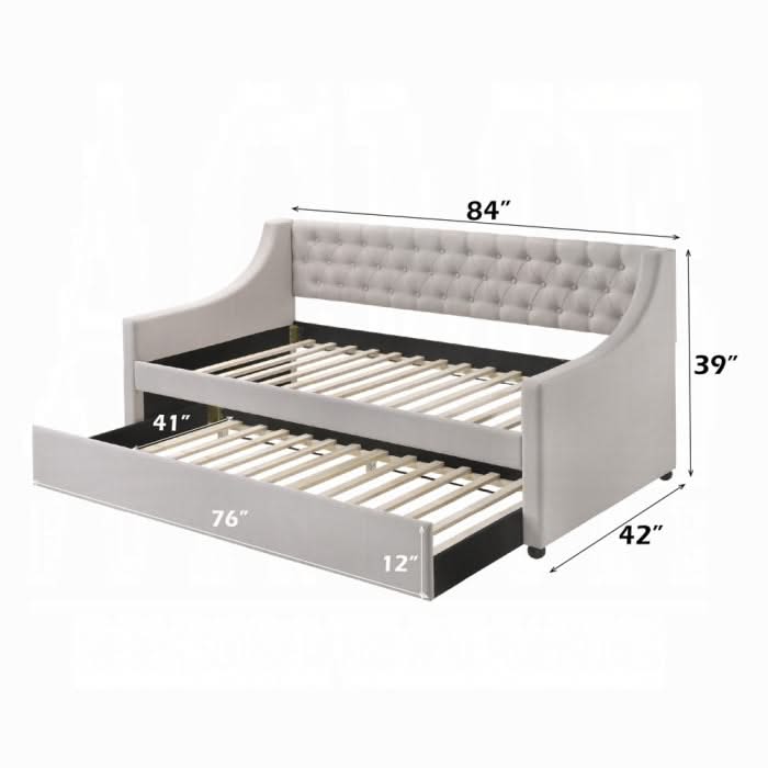 Sofá cama Lianna con cama nido (Doble)