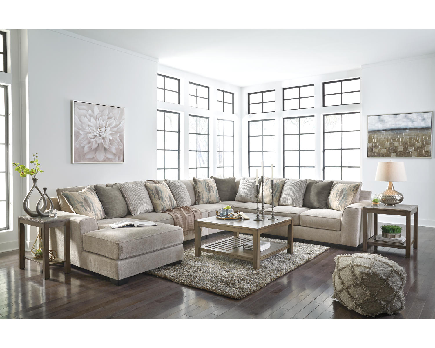 Ardsley 5-Piece Sectional with Chaise