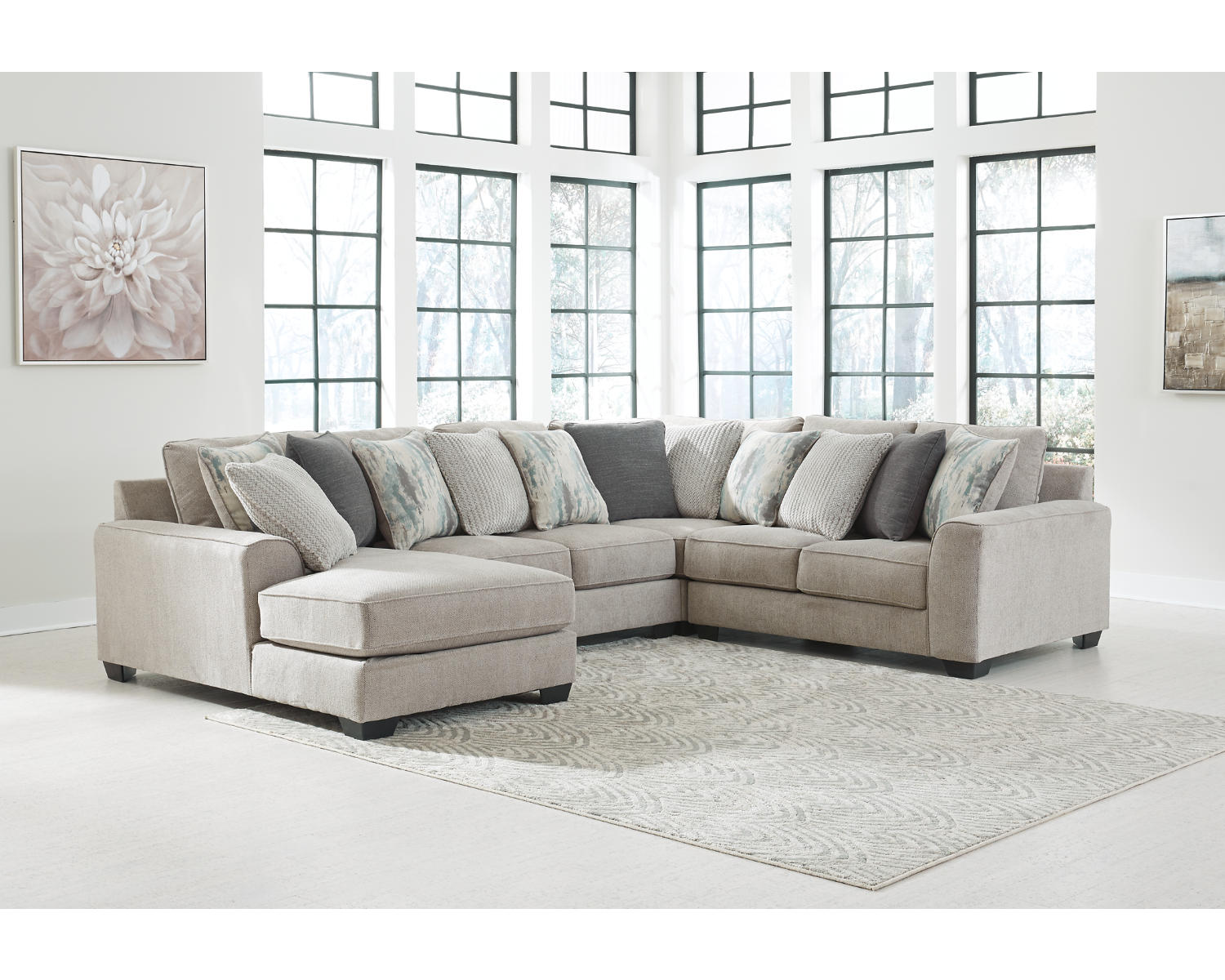 Ardsley 4-Piece Sectional with Chaise