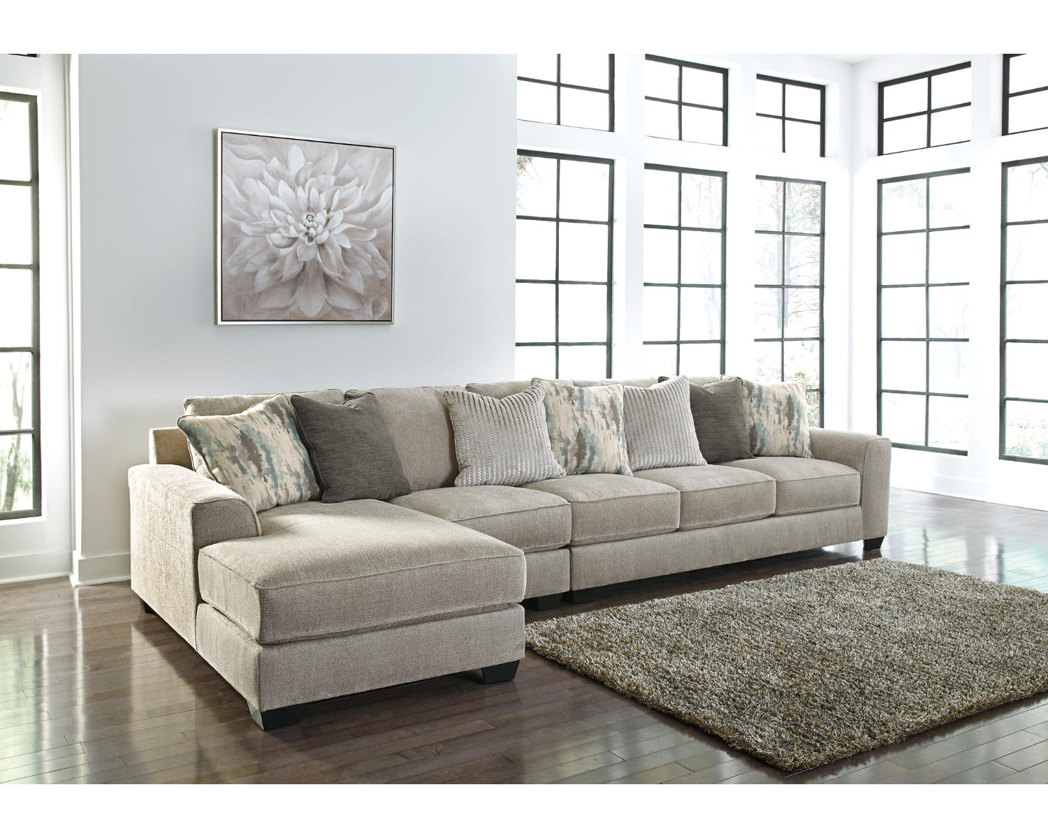 Ardsley 3-Piece Sectional with Chaise