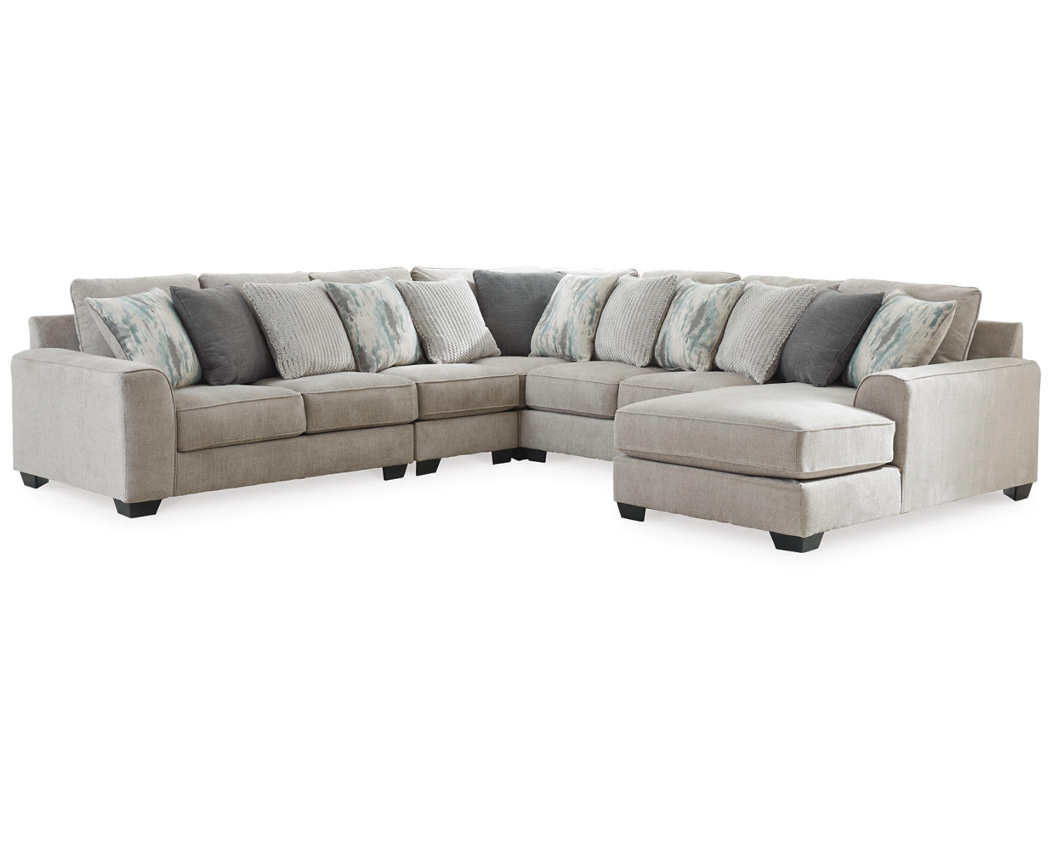 Ardsley 5-Piece Sectional with Chaise