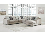 Seccional Ardsley de 5 piezas con chaise longue
