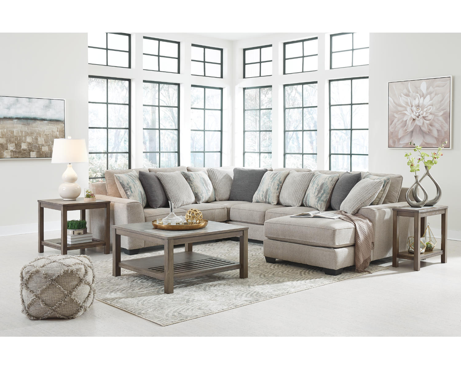 Ardsley 4-Piece Sectional with Chaise