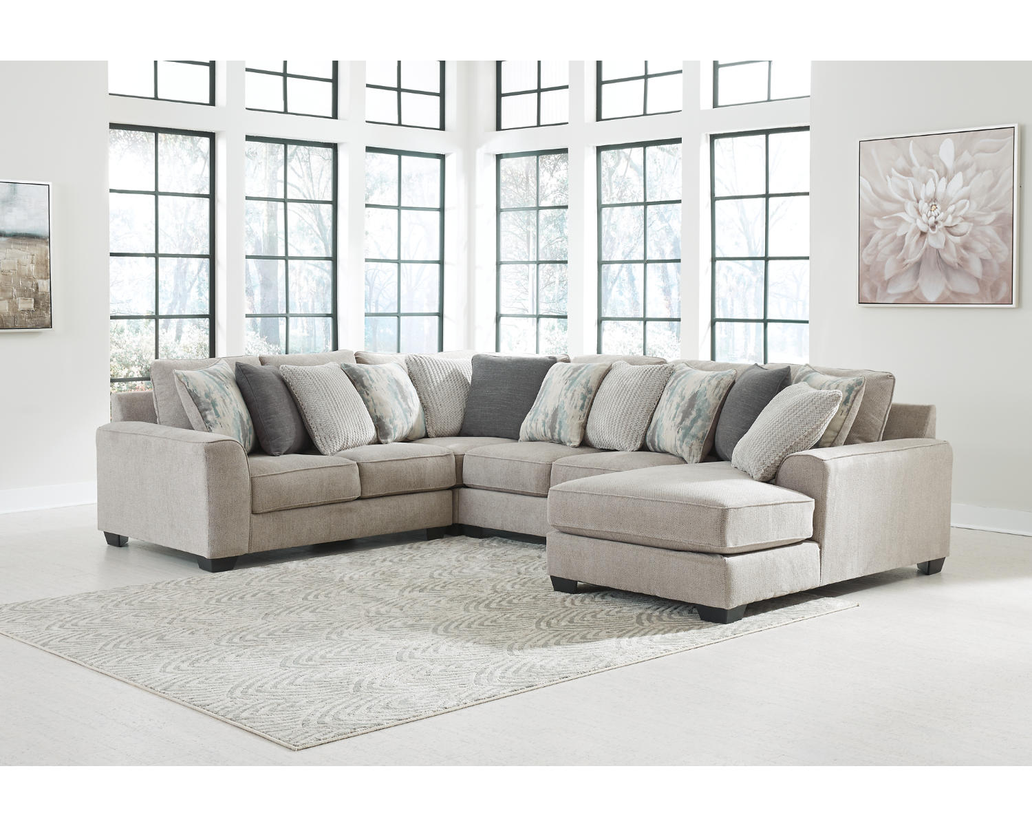 Ardsley 4-Piece Sectional with Chaise