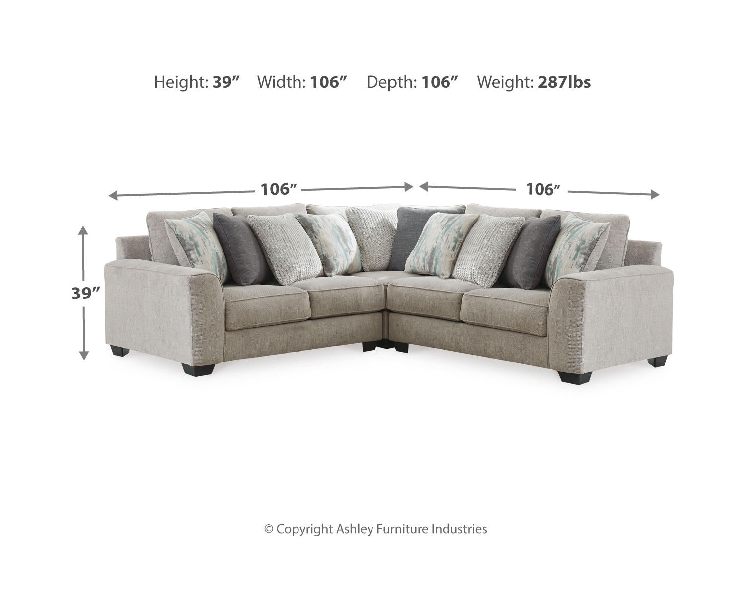Ardsley 3-Piece Sectional