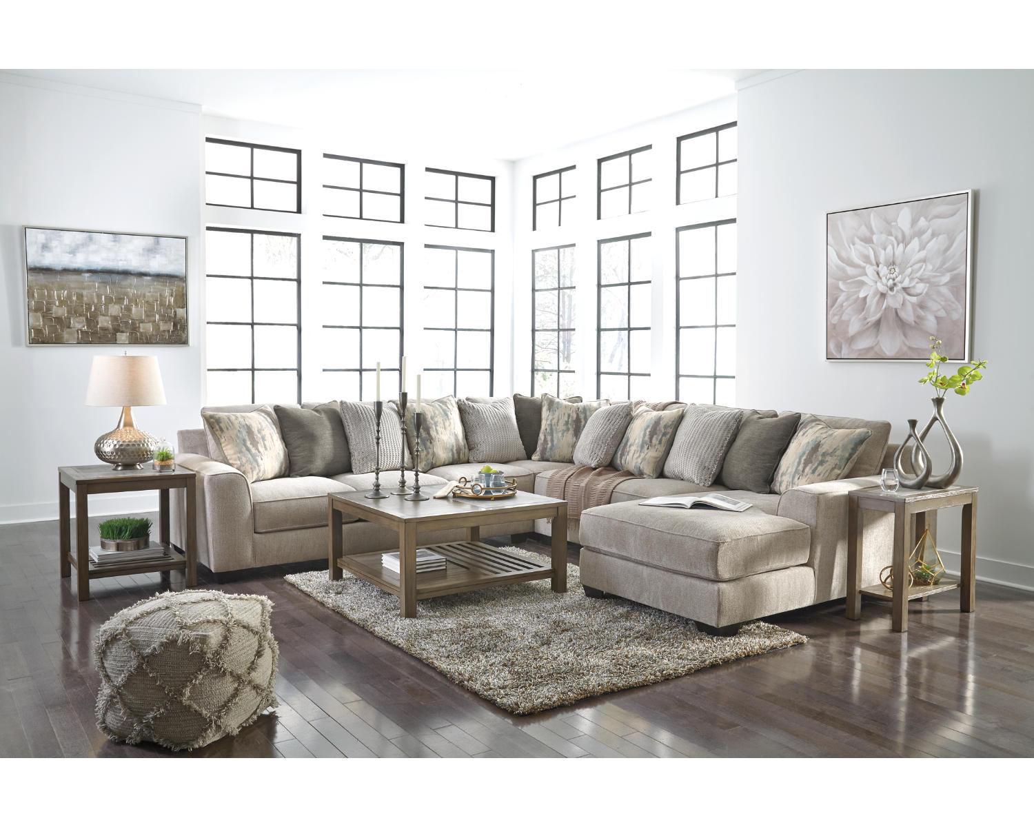 Ardsley 4-Piece Sectional with Chaise