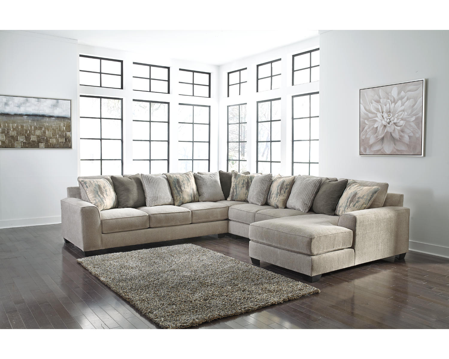 Ardsley 4-Piece Sectional with Chaise