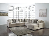 Seccional Ardsley de 4 piezas con chaise longue