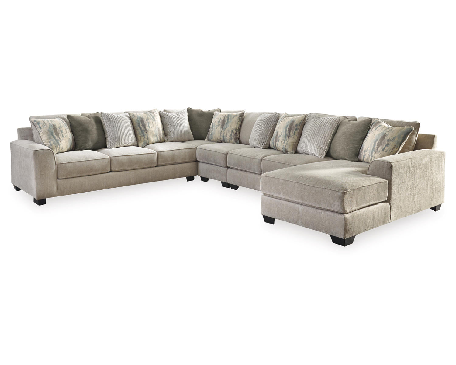 Ardsley 5-Piece Sectional with Chaise