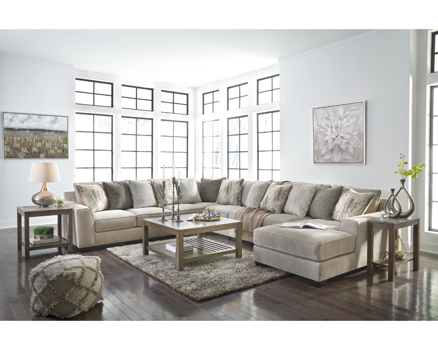 Ardsley 5-Piece Sectional with Chaise