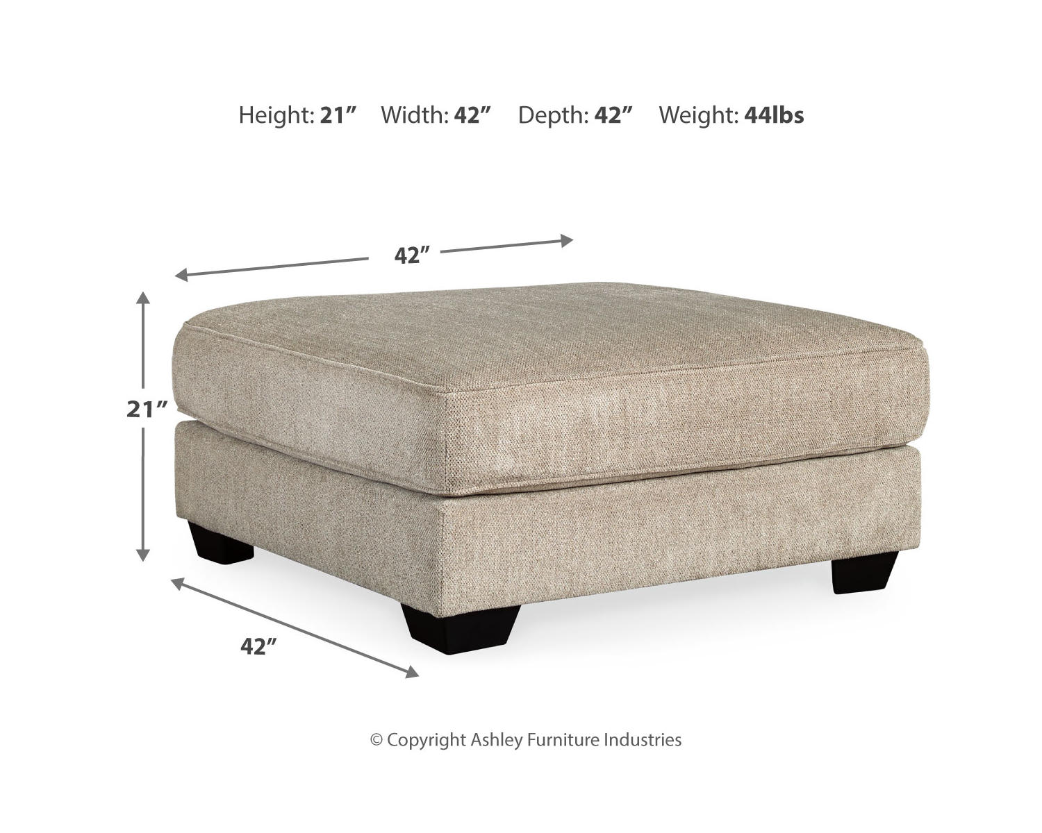 Ardsley 3-Piece Sectional and Ottoman