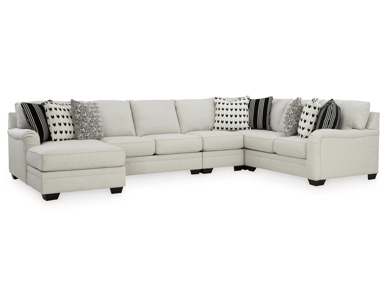 Huntsworth 5-Piece Sectional with Chaise