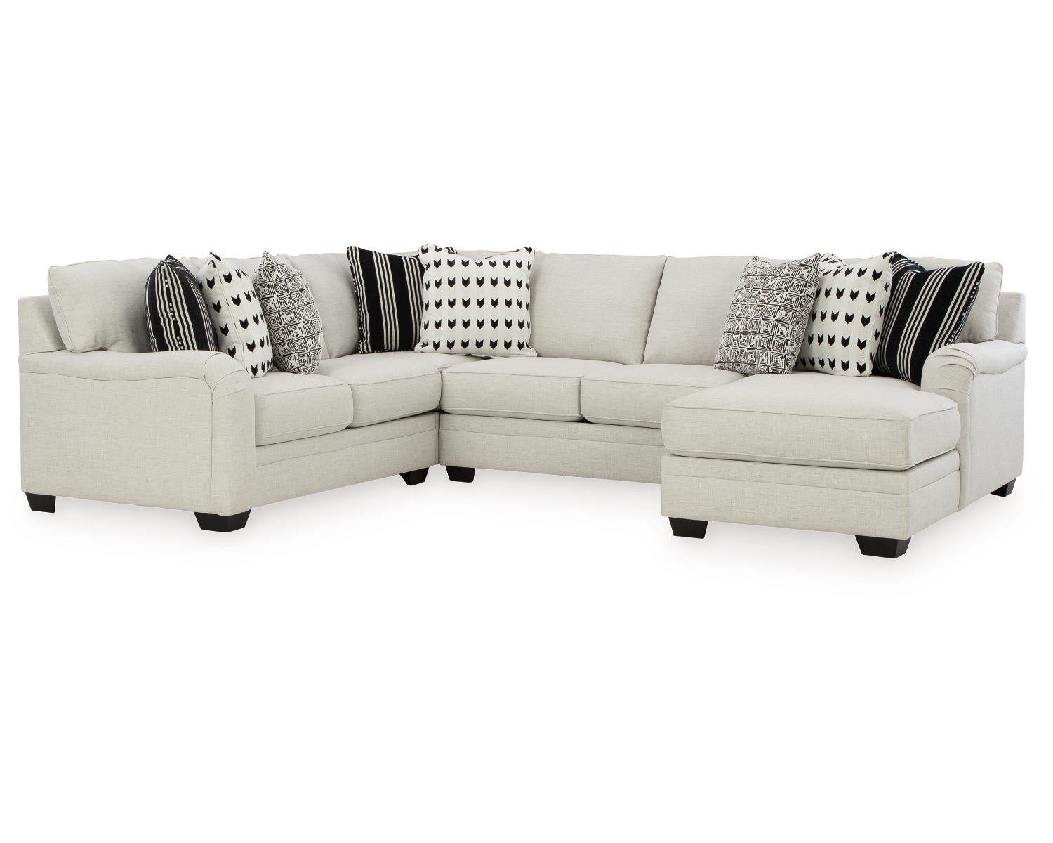 Huntsworth 4-Piece Sectional with Chaise