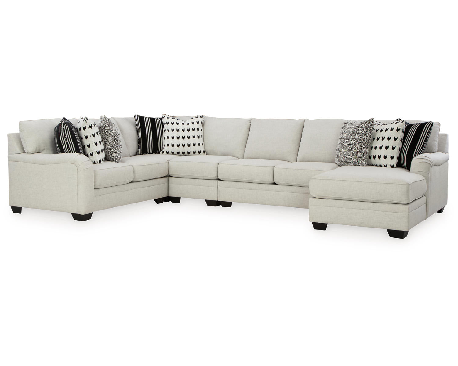 Huntsworth 5-Piece Sectional with Chaise